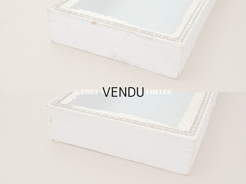 画像8: アンティーク プレザントワール 硝子の蓋のショーケース 初聖体の腕章入れ