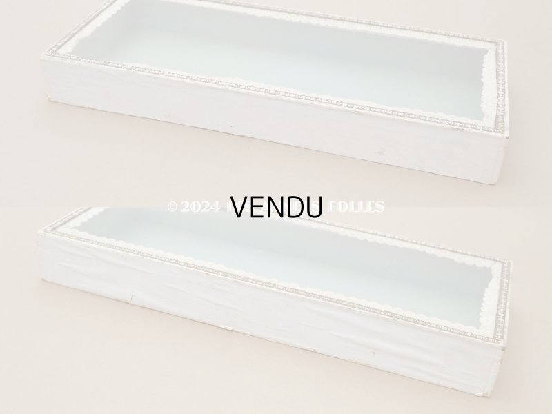 画像7: アンティーク プレザントワール 硝子の蓋のショーケース 初聖体の腕章入れ