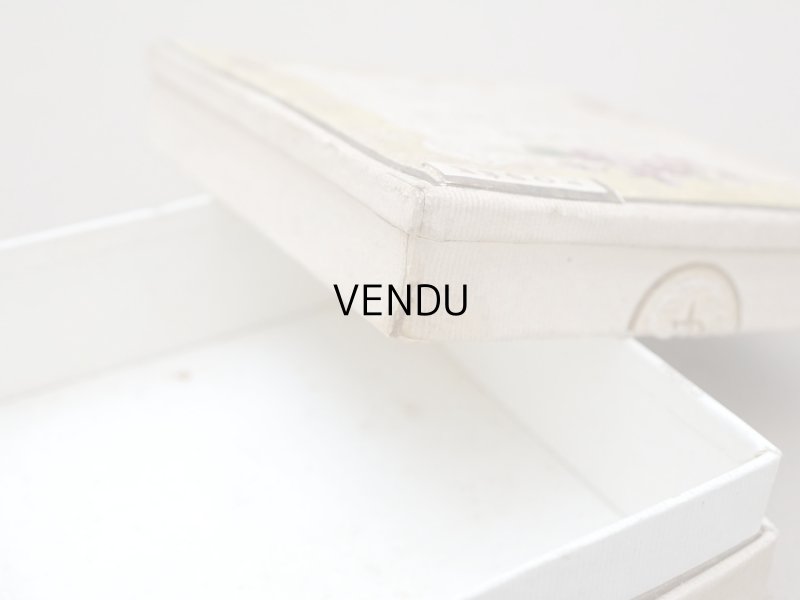 画像11: アンティーク ボンマルシェ 菫のパウダーボックス POUDRE DE RIZ VIOLETTE OLGA - PARFUMERIE DU BON MARCHE PARIS -