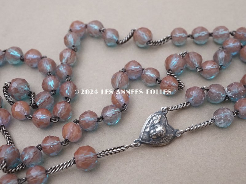 画像7: 【セール対象外】【クーポン対象外】アンティーク サフィレットのロザリオ シルバー製