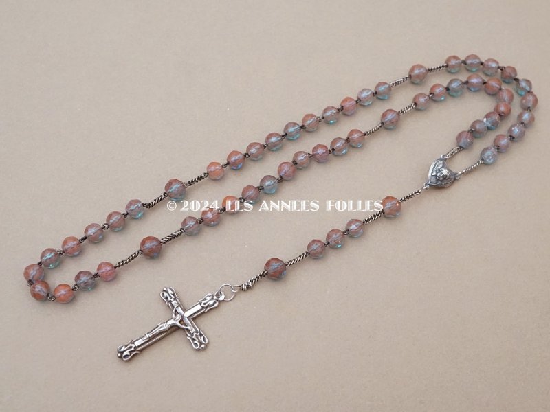 画像3: 【セール対象外】【クーポン対象外】アンティーク サフィレットのロザリオ シルバー製