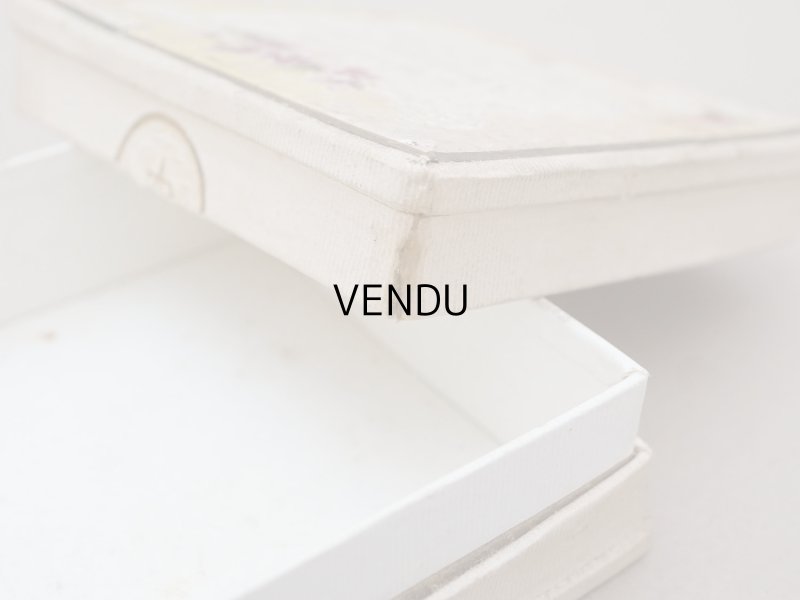 画像10: アンティーク ボンマルシェ 菫のパウダーボックス POUDRE DE RIZ VIOLETTE OLGA - PARFUMERIE DU BON MARCHE PARIS -