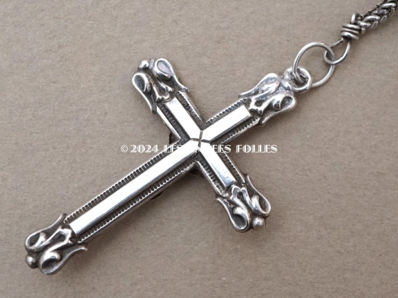 画像9: 【セール対象外】【クーポン対象外】アンティーク サフィレットのロザリオ シルバー製