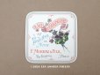 画像1: アンティーク パフュームラベル 菫 EAU DE COLOGNE AUX VIOLETTES DE NICE - F.MOREAU & FILS PARIS - (1)