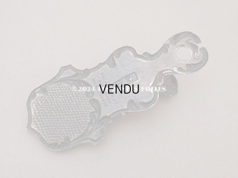 画像10: アンティーク ブロンズ製 ハンドモチーフの大きなクリップ 