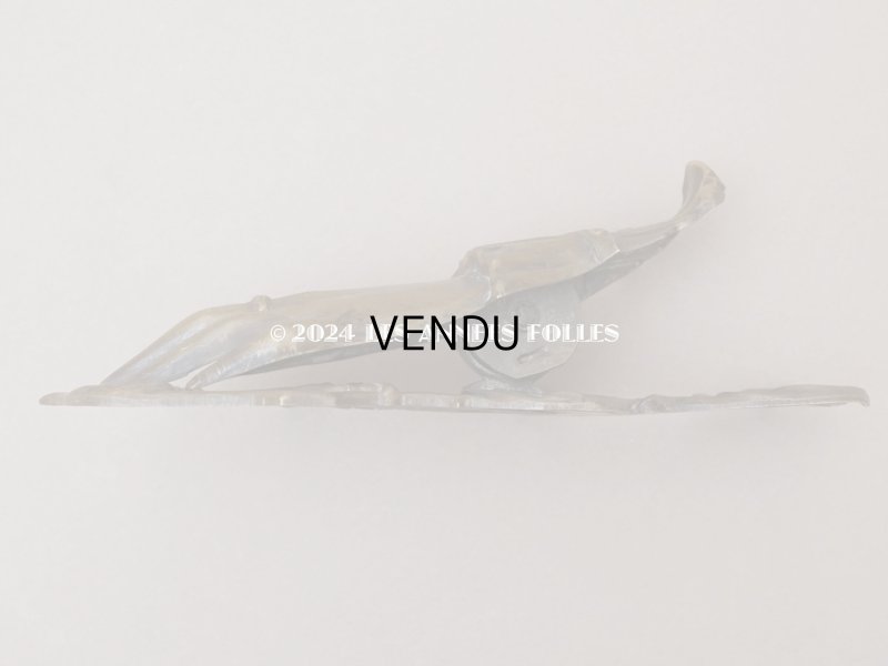 画像11: アンティーク ブロンズ製 ハンドモチーフの大きなクリップ 