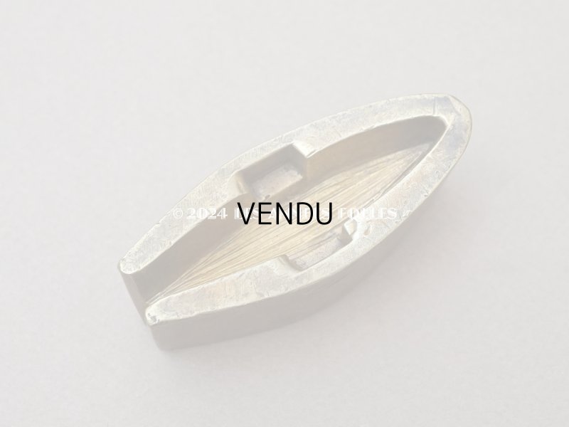 画像3: 19世紀末 アンティーク こて 花びら 型押し 