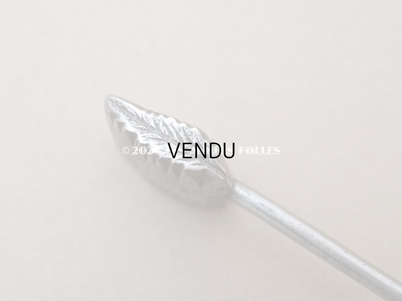 画像3: 19世紀末 アンティーク こて リーフ 型押し 