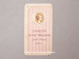 アンティーク パフュームカード ROSE TRIANON - GELLE FRERES PARIS -