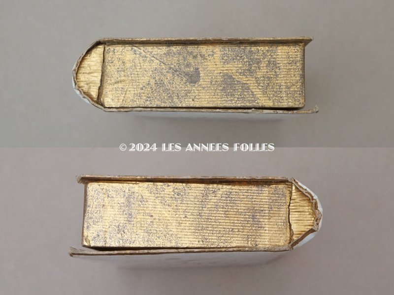 画像5: アンティーク ミサ典書 本型 ドラジェボックス お菓子箱 