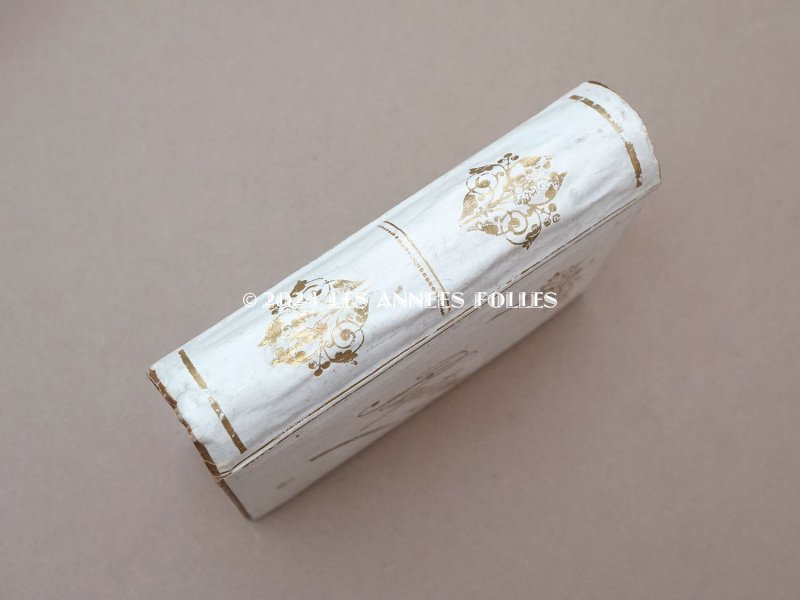 画像4: アンティーク ミサ典書 本型 ドラジェボックス お菓子箱 