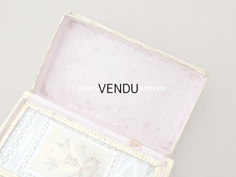 画像8: アンティーク 本型 小さなドラジェボックス お菓子箱 SOUVENIR