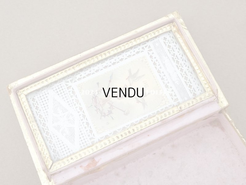 画像7: アンティーク 本型 小さなドラジェボックス お菓子箱 SOUVENIR