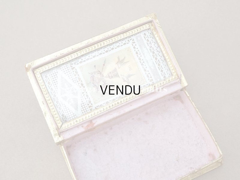 画像6: アンティーク 本型 小さなドラジェボックス お菓子箱 SOUVENIR