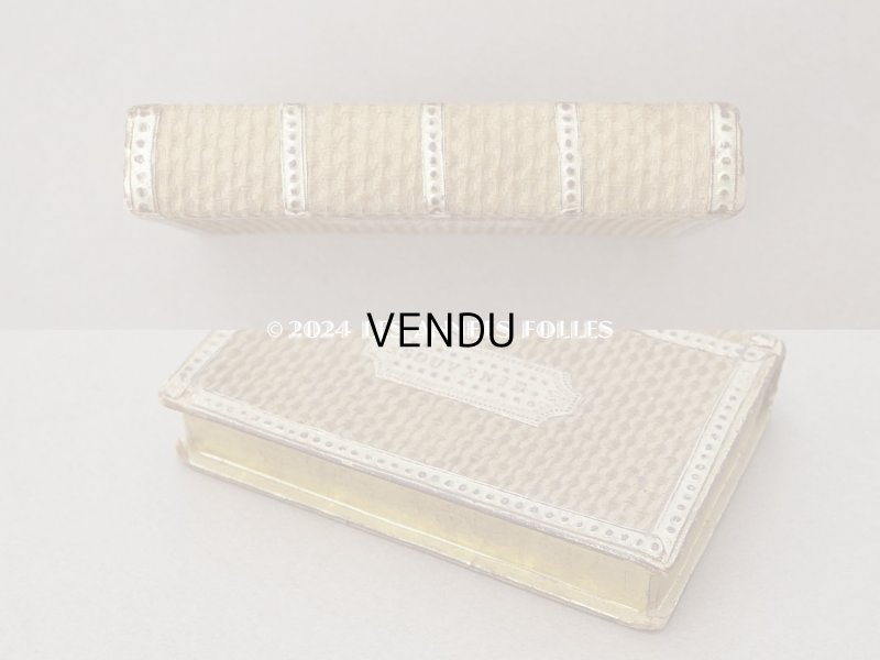 画像4: アンティーク 本型 小さなドラジェボックス お菓子箱 SOUVENIR