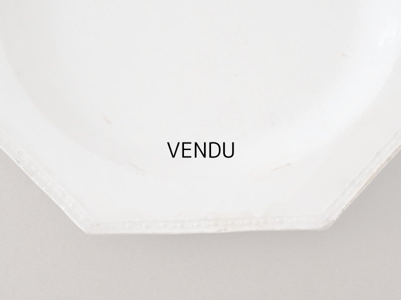 画像4: 1820~1855年 アンティーク オクトゴナル プレート Fouque & Arnoux フーク&アルノー窯 