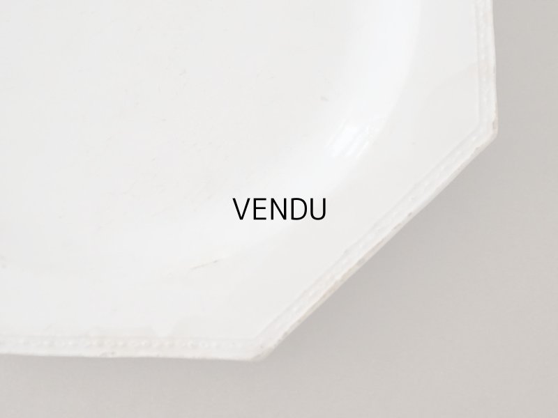 画像5: 1820~1855年 アンティーク オクトゴナル プレート Fouque & Arnoux フーク&アルノー窯 