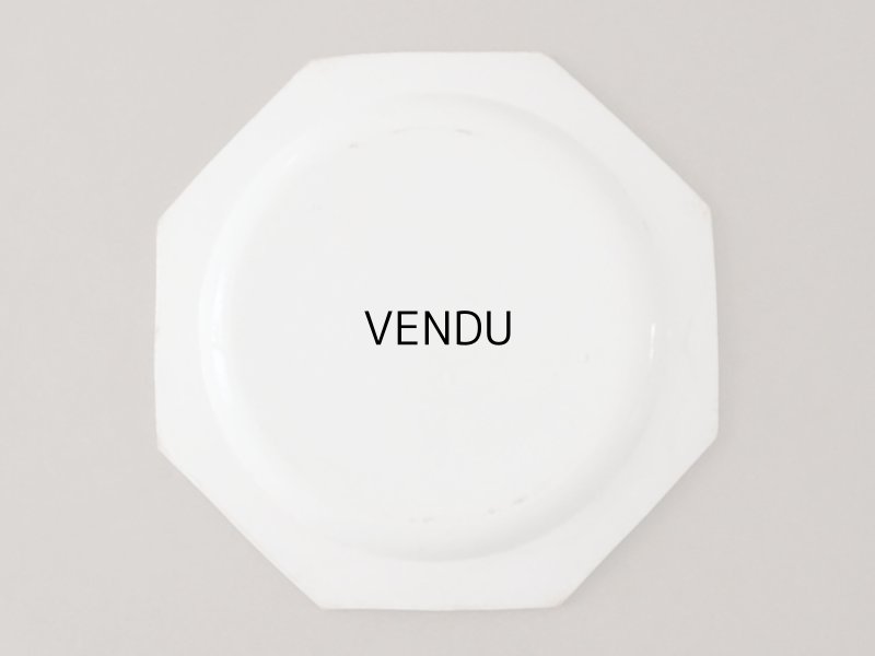 画像6: 1799~1815年 アンティーク オクトゴナル プレート SEVRES セーブル窯 