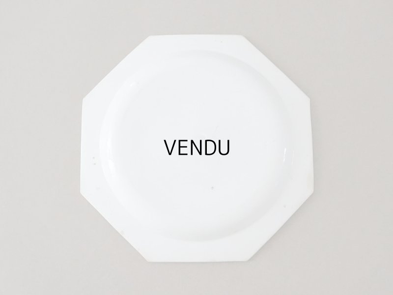 画像10: 1806~1834年 アンティーク オクトゴナル プレート CREIL クレイユ窯