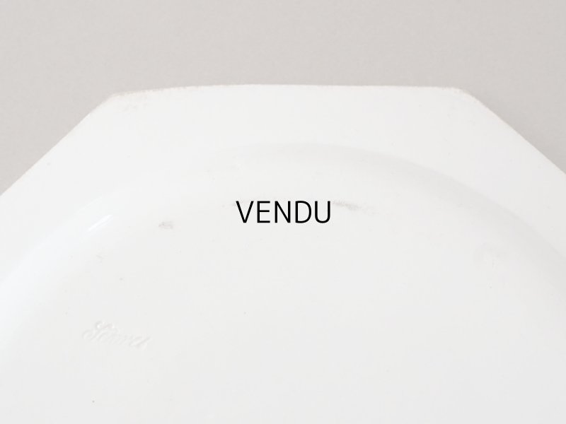 画像9: 1799~1815年 アンティーク オクトゴナル プレート SEVRES セーブル窯 