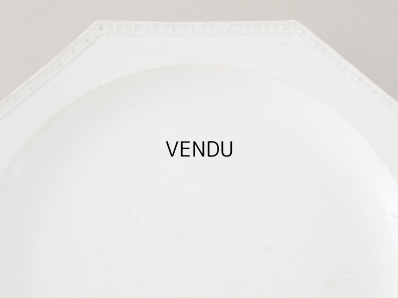 画像3: 1806~1834年 アンティーク オクトゴナル プレート CREIL クレイユ窯