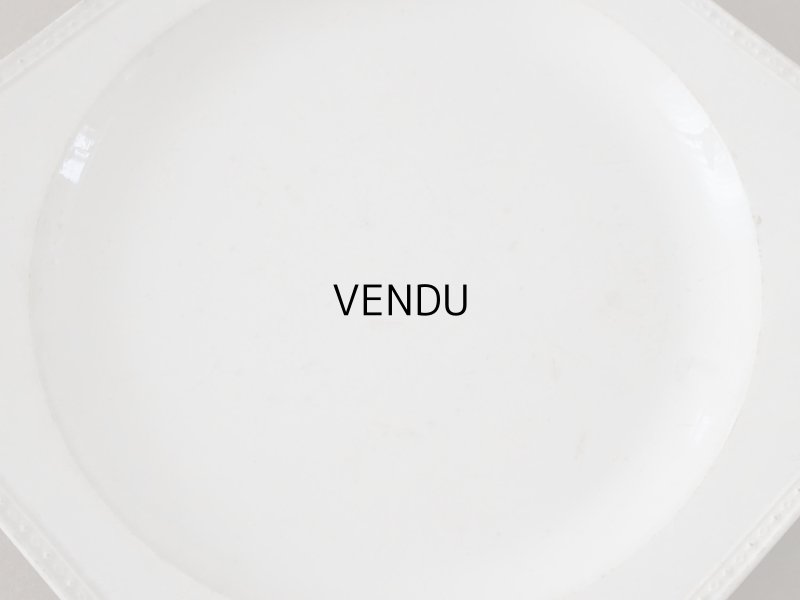 画像4: 1806~1834年 アンティーク オクトゴナル プレート CREIL クレイユ窯