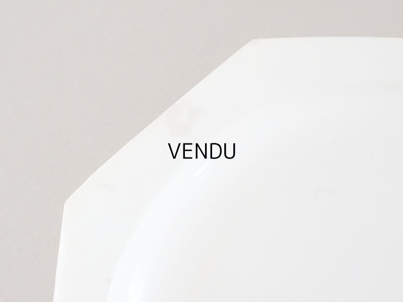 画像7: 1806~1834年 アンティーク オクトゴナル プレート CREIL クレイユ窯