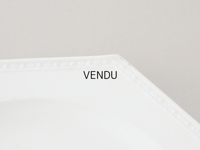 画像5: 1806~1834年 アンティーク オクトゴナル プレート CREIL クレイユ窯