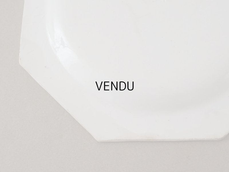 画像11: 1820~1855年 アンティーク オクトゴナル プレート Fouque & Arnoux フーク&アルノー窯 