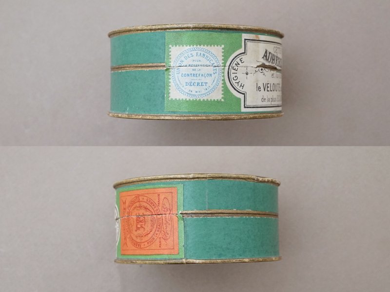 画像7: 1879年 アンティーク パウダーボックス POUDRE DE RIZ DE JAVA - A. BOURJOIS&CIE PARIS -