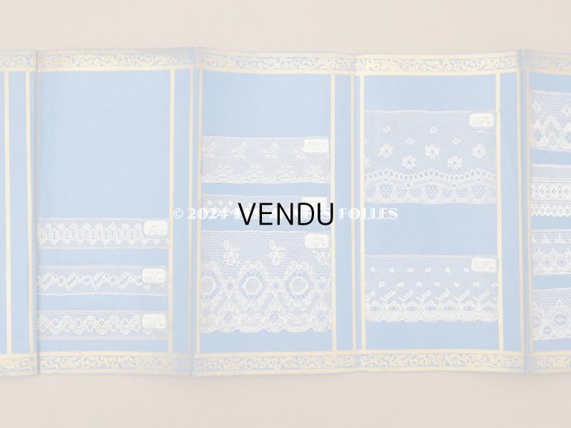 画像5: 19世紀末 アンティーク レースのサンプラー 82種