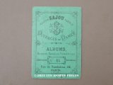 1855年頃 アンティーク クロスステッチの図案帳 COLLECTION CHOISIE DES DESSINS D'OUVRAGES DE LA MAISON SAJOU N14 - MAISON SAJOU -