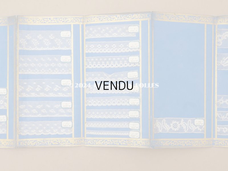 画像8: 19世紀末 アンティーク レースのサンプラー 82種