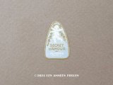 アンティーク 天使のパフュームラベル SECRET D'AMOUR - AUZIERE PARIS -