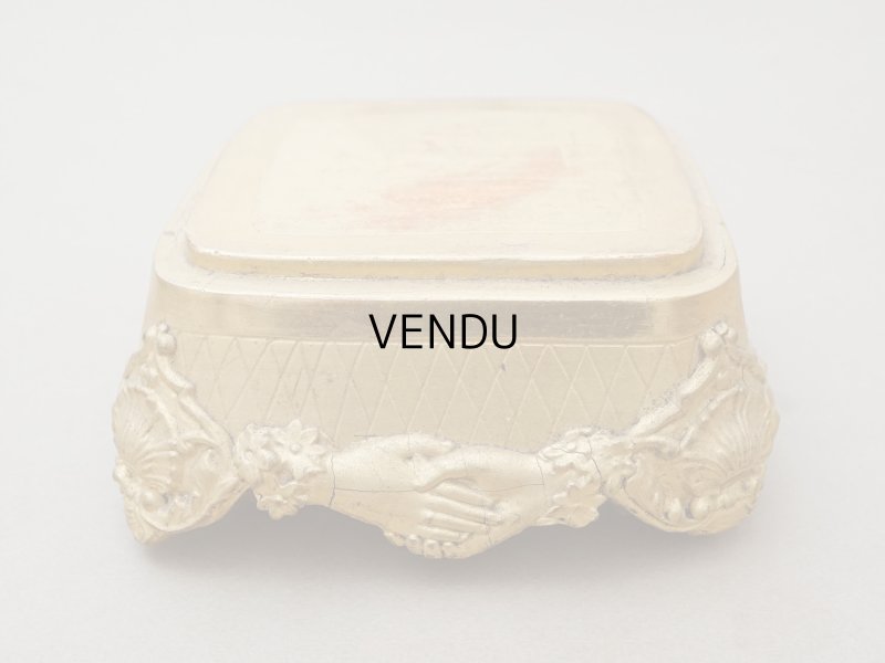 画像5: 19世紀末 アンティーク マリアージュの台座 ハンドモチーフ 結婚式