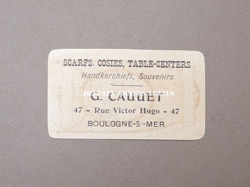 画像2: アンティーク パフュームカード GENTIL SECRET - VIBERT FRERES PARIS -