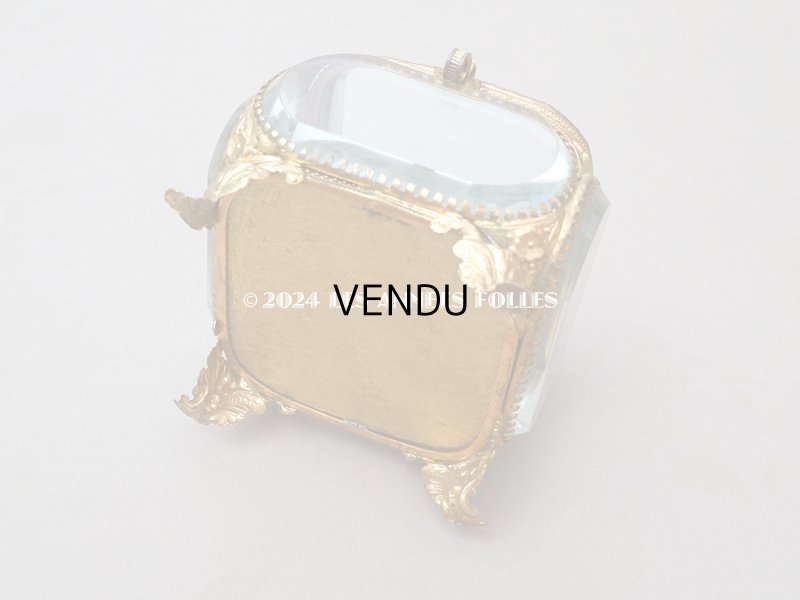 画像9: 19世紀末 アンティーク 大きなジュエリーボックス アイボリーのシルククッション