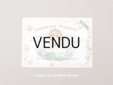 アンティーク パフュームカード  - SAVONNERIE MAUBERT -