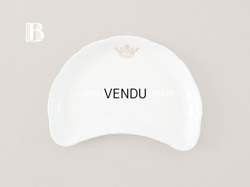 画像8: 1900年頃 アンティーク 王冠紋章入り プレート - BOOTHS ENGLAND -