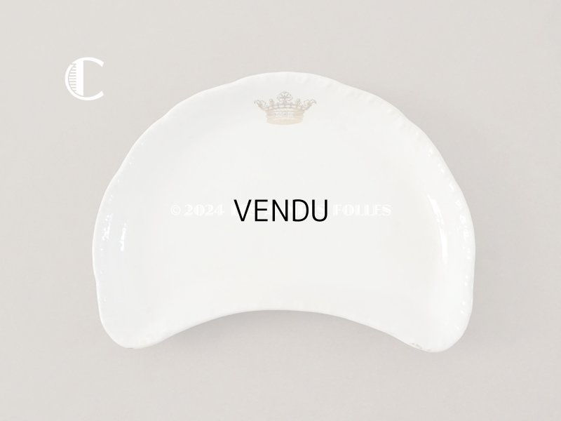 画像13: 1900年頃 アンティーク 王冠紋章入り プレート - BOOTHS ENGLAND -