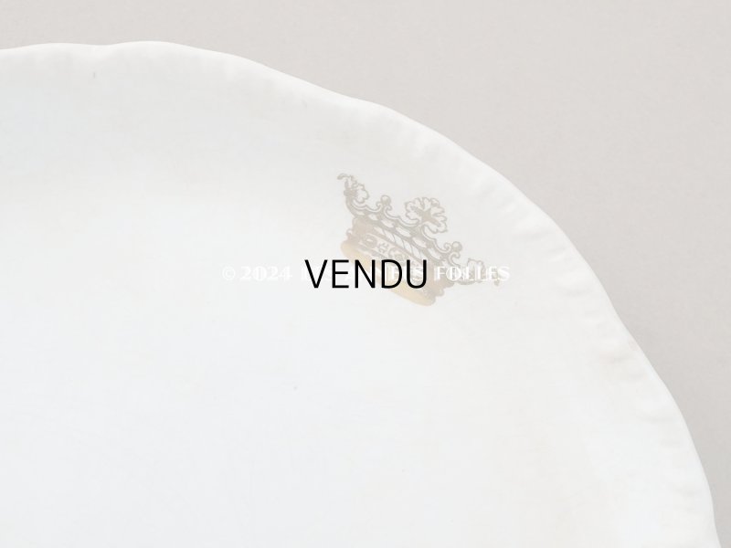 画像23: 1900年頃 アンティーク 王冠紋章入り プレート - BOOTHS ENGLAND -