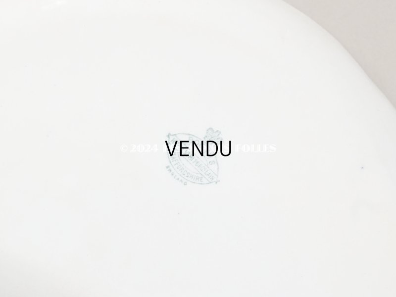 画像27: 1900年頃 アンティーク 王冠紋章入り プレート - BOOTHS ENGLAND -