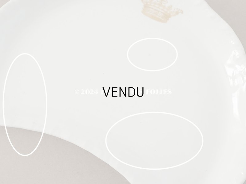 画像10: 1900年頃 アンティーク 王冠紋章入り プレート - BOOTHS ENGLAND -