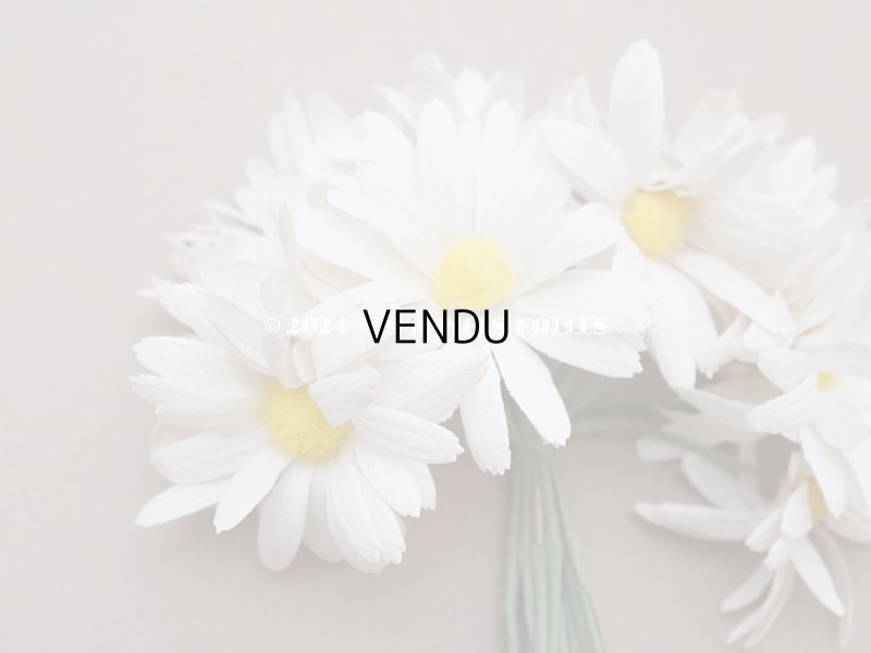 画像4: アンティーク マーガレットの布花