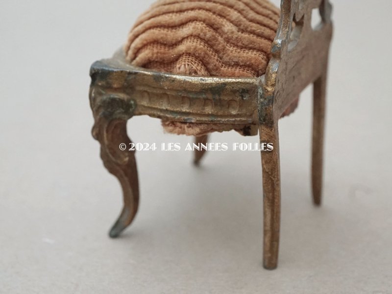 画像10: アンティーク 懐中時計用 椅子型 ジュエリースタンド 