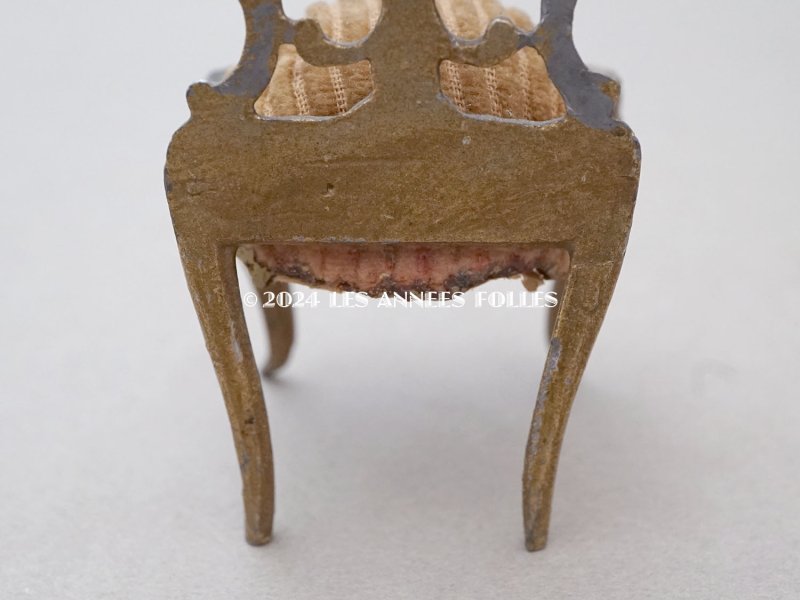 画像8: アンティーク 懐中時計用 椅子型 ジュエリースタンド 