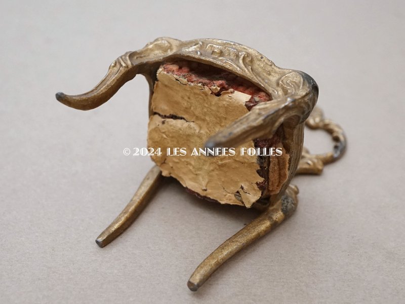 画像9: アンティーク 懐中時計用 椅子型 ジュエリースタンド 