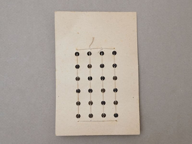 画像14: アンティーク シルクサテンのくるみボタン 8mm 黒 24ピース NOUVEAUTE - UNIS FRANCE -