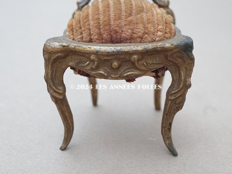 画像6: アンティーク 懐中時計用 椅子型 ジュエリースタンド 