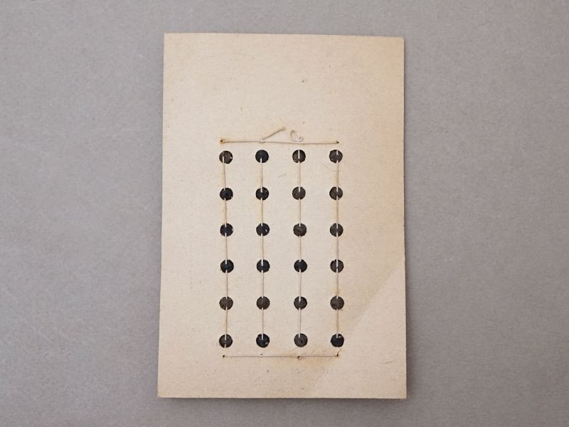 画像26: アンティーク シルクサテンのくるみボタン 8mm 黒 24ピース NOUVEAUTE - UNIS FRANCE -